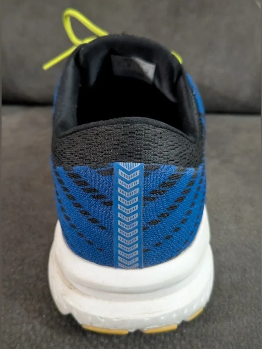 EUC Brooks Launch 8 Men's 12 LEFT Replacement Running Shoe Blue BioMoGo DNA AUTH